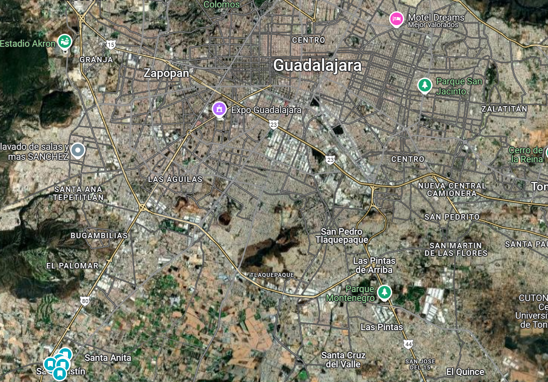 Ubicación GDL